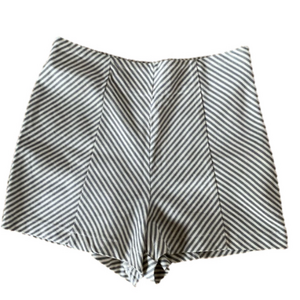 Costa Blanca chevron all cotton shorts